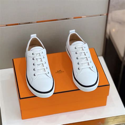 hermes sneaker white